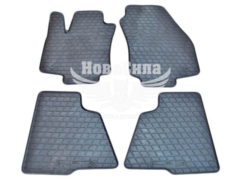 Автокилимки в салон Opel Astra H з04-14р.в. седан (Stingray) (гумові) кт.-4шт.