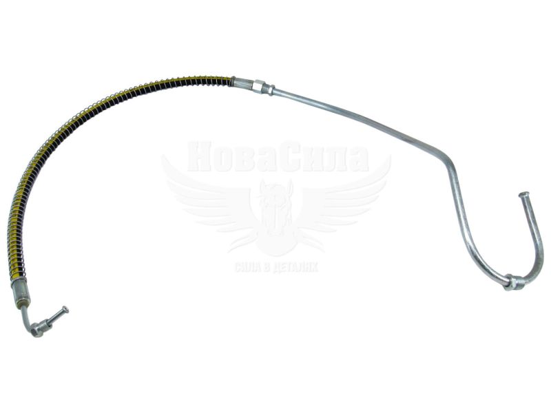 Шланг ГУР 66-Газ L-670 рез.+метал (Detalka) (довг.)