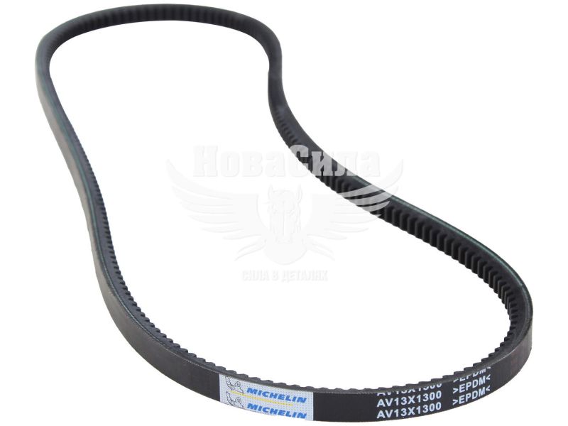 Ремінь клиновий 13х1300 зуб. (Michelin) генер. MB 609-814