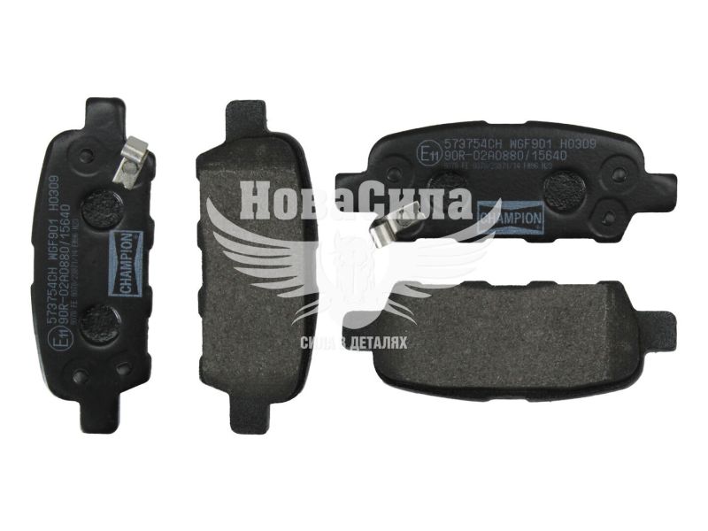 Колодки гальмівні Nissan X-Trail з07-13р.в. зад. (AKEBONO) (Champion)