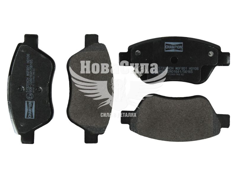 Колодки гальмівні Opel Corsa D з06р.в. перед. (Bosch) (Champion)