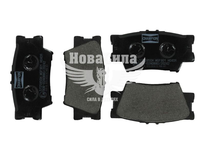 Колодки гальмівні Toyota Rav IV з08р.в. зад. (Champion)