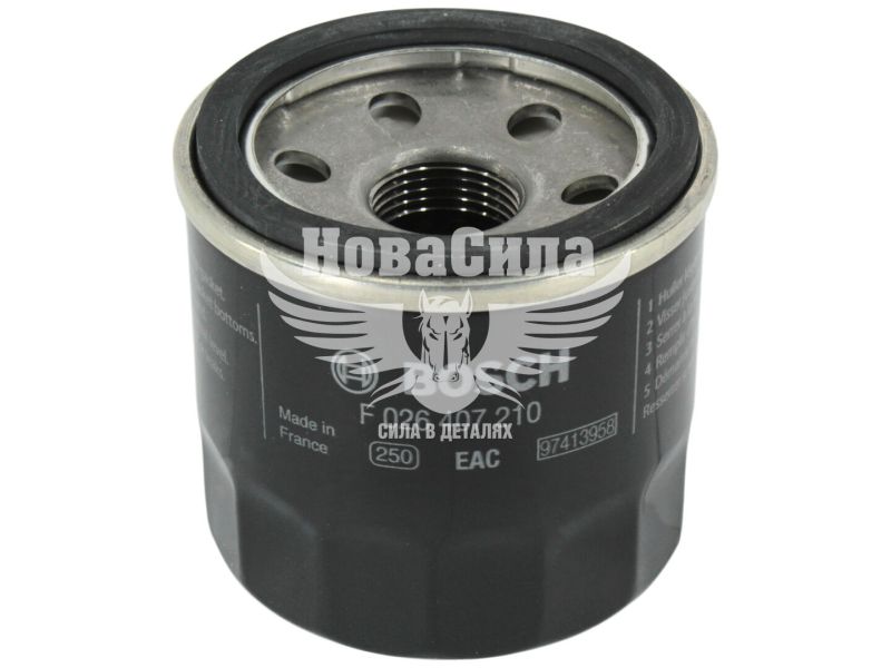Фільтр масляний (Bosch) Hyundai i10 з11р.в. 1.0, 1.1, 1.2