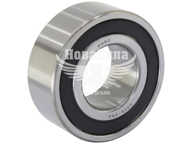 Підшипник шариковий сферичний 3056206 3206-2RS (Agro) (62х30х23,8)