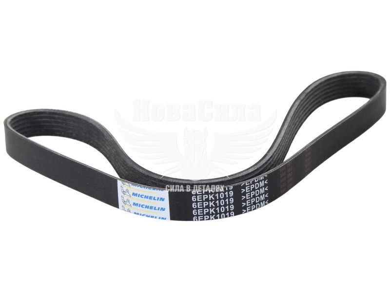 Ремінь поліклиновий 6EPK1019 (Michelin) генер. F. Mondeo IV з07-14р.в. (1.6Ti)