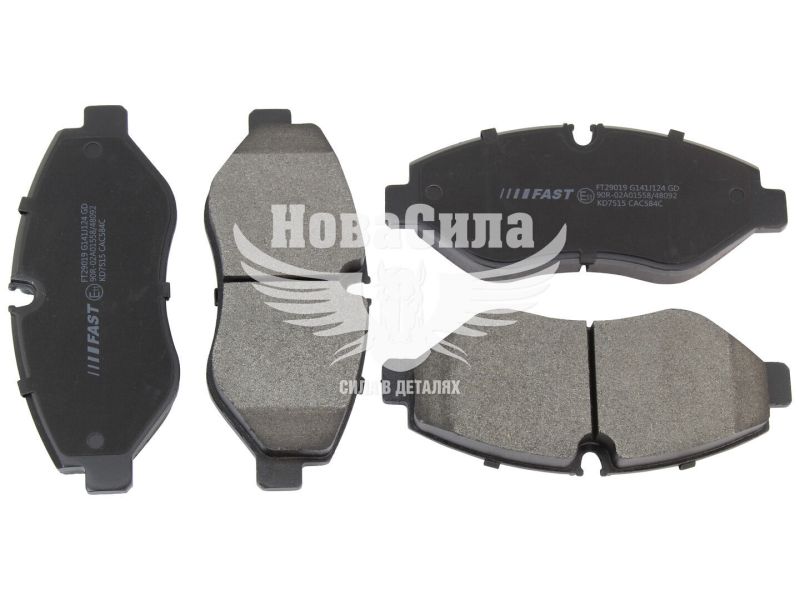 Колодки гальмівні MB Sprinter з06р.в. 209-518 перед. (Brembo) (Fast) VW Crafter