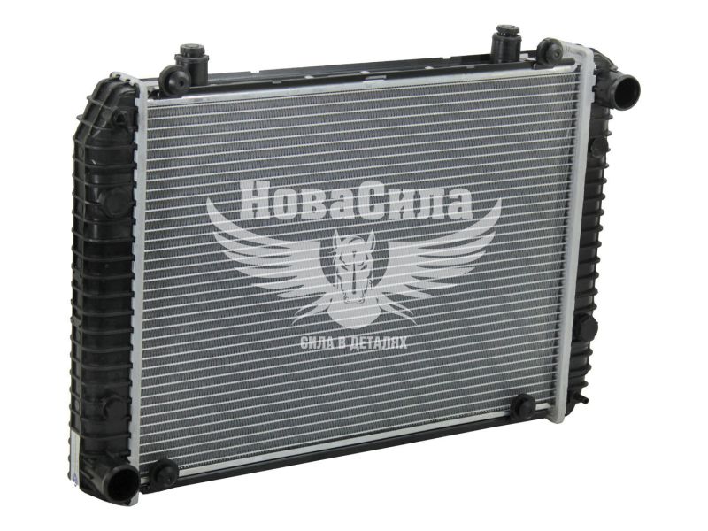 Радіатор охолодження 3302-Газель нижн.кріп. алюм. 2-ох ряд. (АТ)