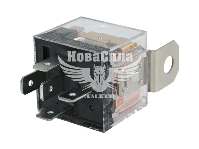 Реле в блок запоб. 5320-Камаз 5-кон. 40А, 24V (Skadi) прозоре (з кроншт.)