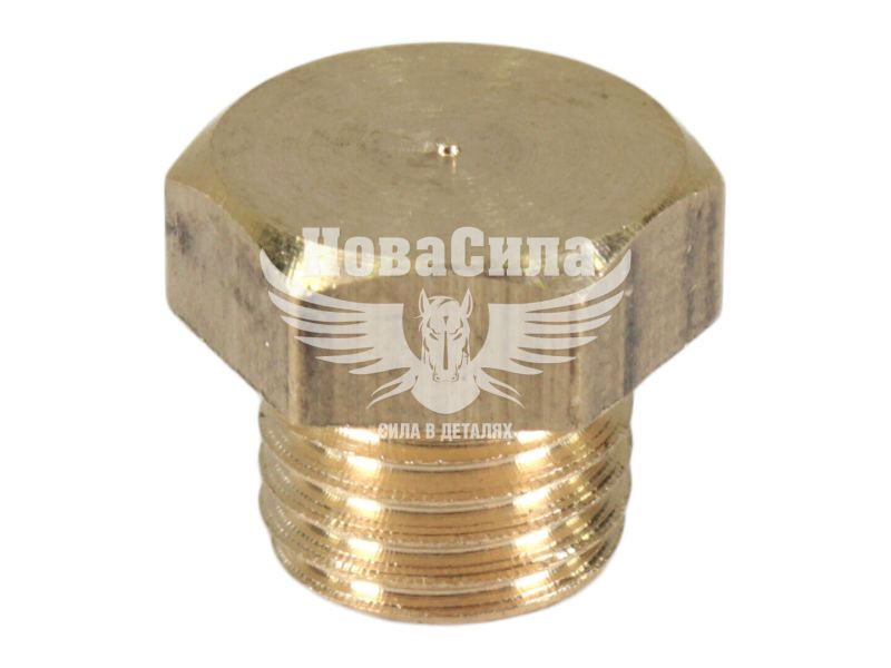 Пробка радіатора зливна 2101-07 латунна (СНД) М10х1,25
