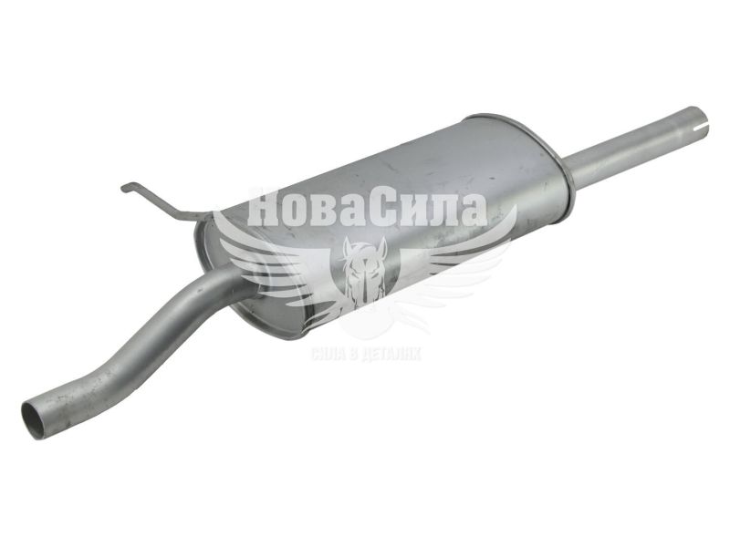 Глушник (бочка) основний Renault Logan 1.6 інжектор (ТМК) (Важкий)