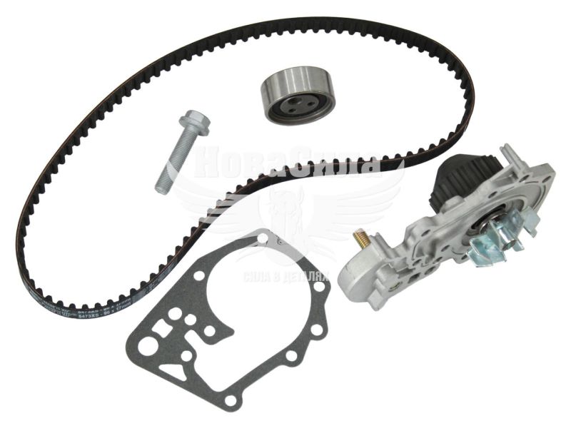 Набір ГРМ+помпа водяна Dacia Logan 1.4, 1.6 з04р.в. (Gates)