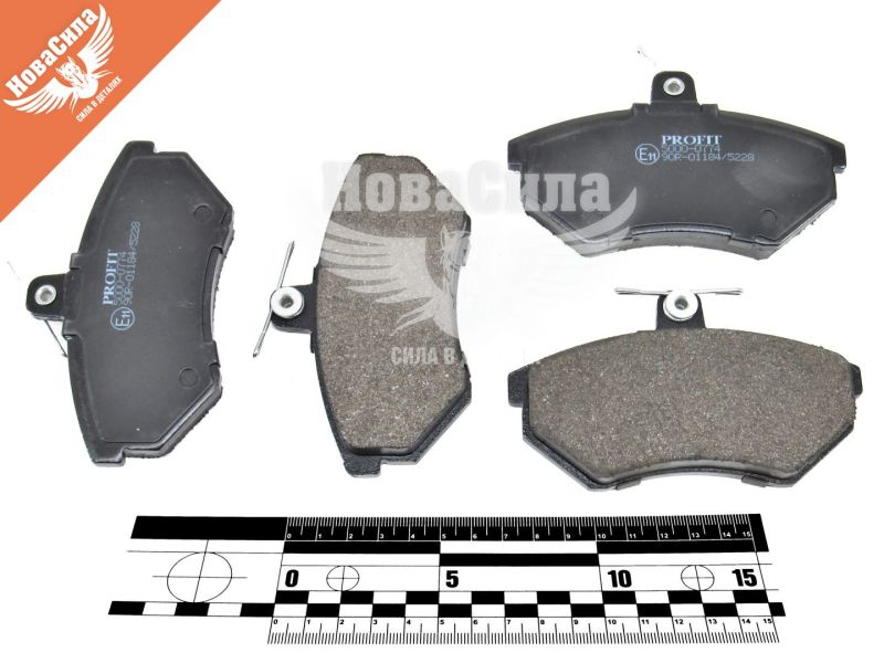 Колодки гальмівні VW Passat з88-96р.в. перед. (Lucas) (Profit)
