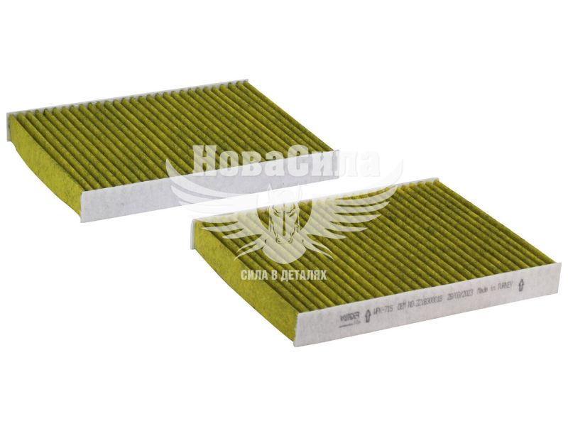 Фільтр салону (Wunder Filter) MB S-Class (W221) з05р.в. (вугільний)
