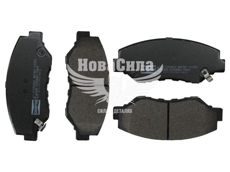 Колодки гальмівні Honda CR-V II з01-06р.в. перед. (Champion)