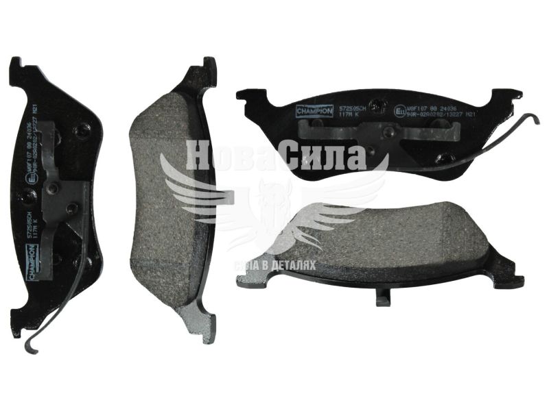 Колодки гальмівні Chrysler Voyager з04-07р.в. зад. (Champion)