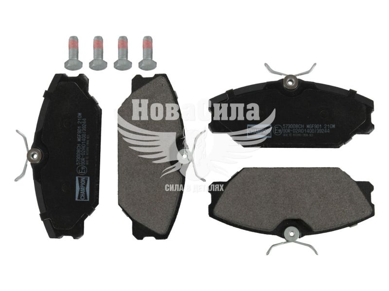 Колодки гальмівні Renault Megane I з96-03р.в. перед. (TRW) (Champion)