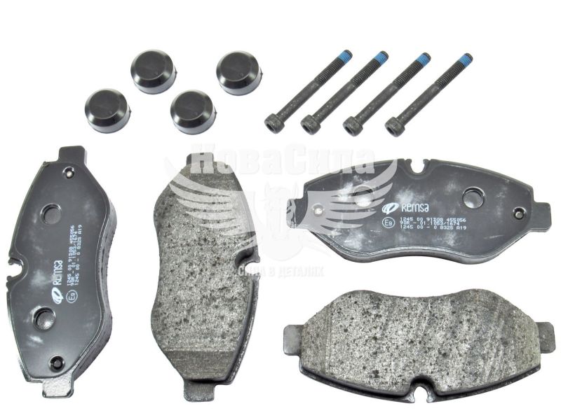 Колодки гальмівні MB Sprinter з06р.в. 209-518 перед. (Brembo) (Remsa) VW Crafter