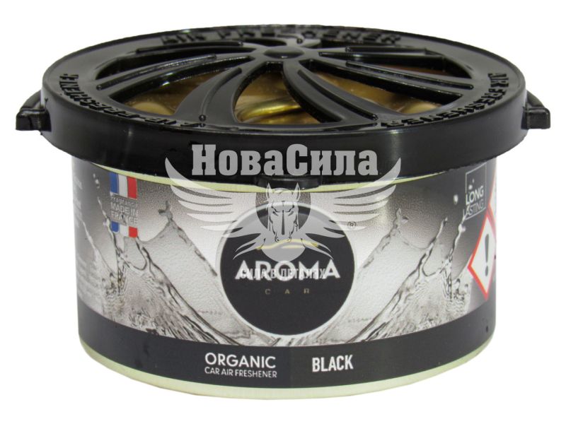 Ароматизатор (Aroma Car) Organic Black (під сидіння) 40гр.