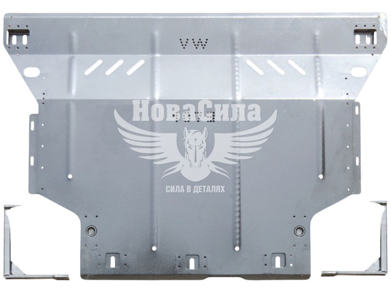 Захист двигуна VW Caddy з20р.в. метал. (Kolchuga) (Standart)