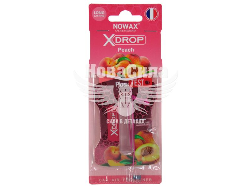 Ароматизатор (Nowax) X Drop Peach (рідкий картка) 5мл.