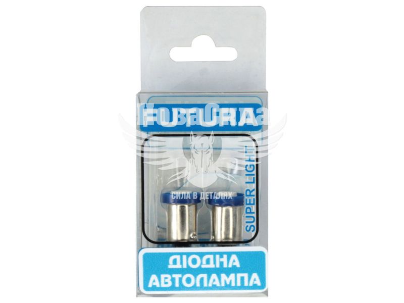 Лампочка з цоколем LED T4W SMD синя 1-діод 12V-0,4Вт BA9s (Futura) (к-т.-2шт.)