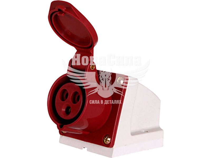 E.NEXT Силова розетка стаціонарна e.socket.pro.3.16, 3п., 230В, 16А (113)