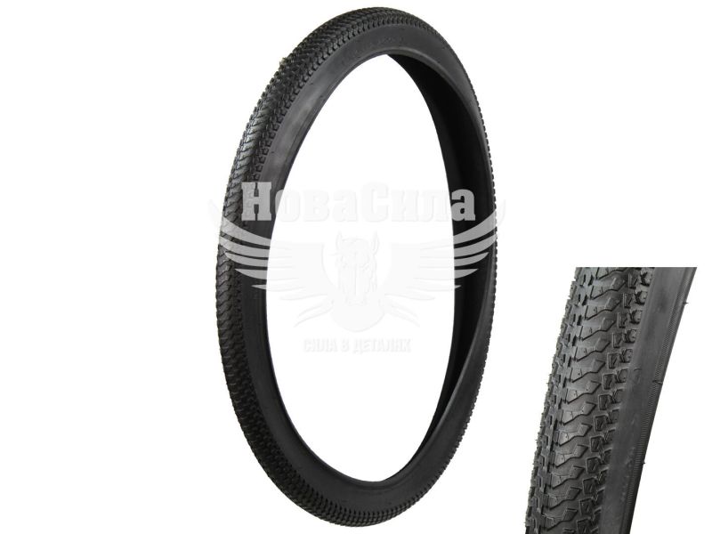 Покришка велосипедна R-26 (Greys) 26х2,10, P1277D 27TPI BLK
