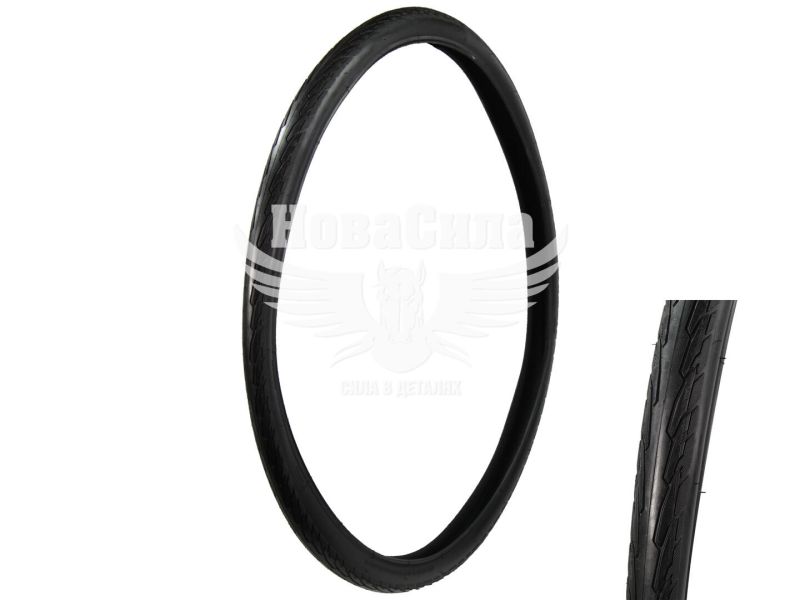 Покришка велосипедна R-28 (Greys) 700x38C (28х1,5), P1433 27TPI BLK