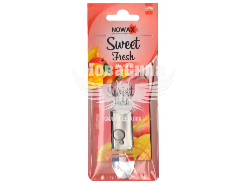 Ароматизатор (Nowax) Sweet Fresh Mango (рідкий картка) 5мл. (NX07723)