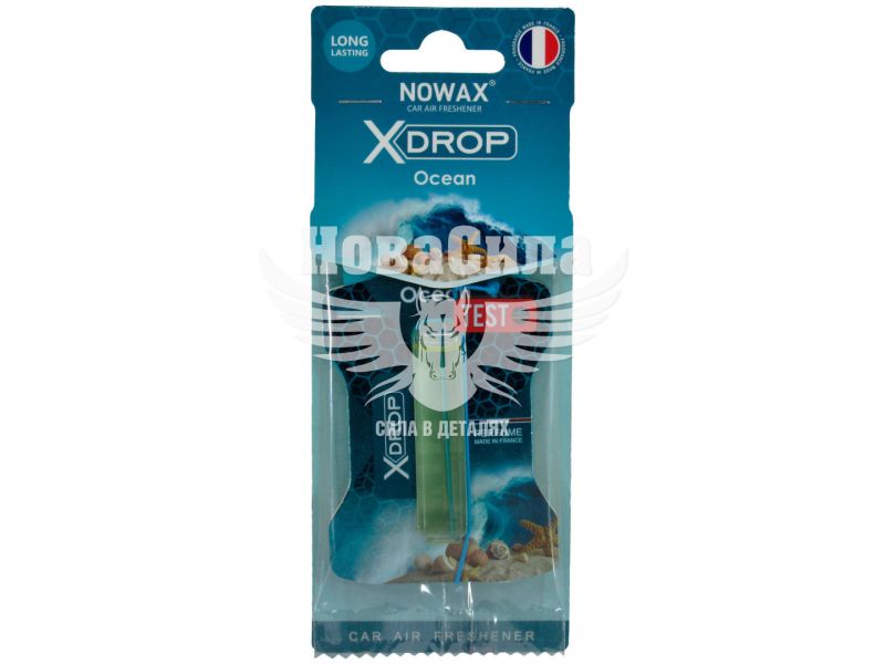 Ароматизатор (Nowax) X Drop Ocean (рідкий картка) 5мл. (NX00057)