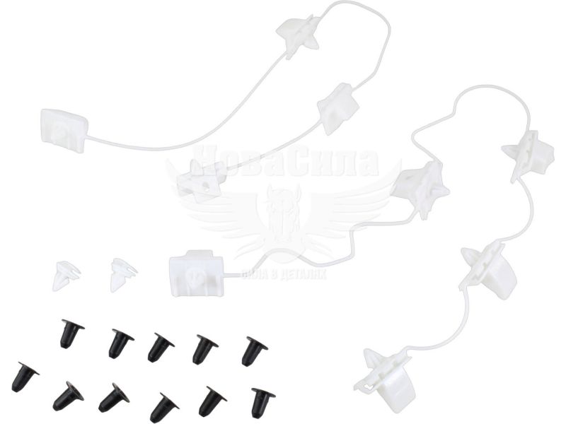 Клипса крепления порогов VW Passat с10-14г.в. лев. (MAK) (FP K12494)