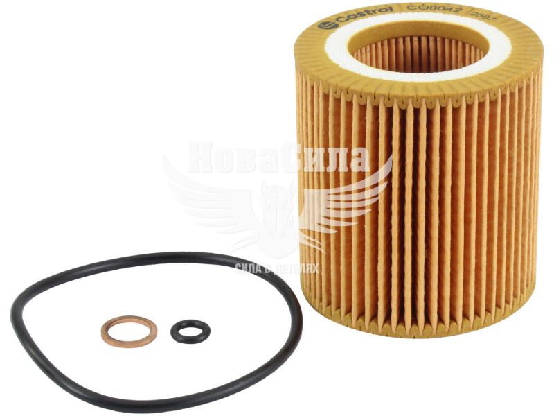Фільтр масляний (Castrol) BMW 5 (E60) з05-10р.в. 2.5i-3.0i (CO0042)