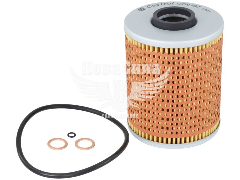 Фільтр масляний (Castrol) BMW 3 (E36) з93-99р.в. 2.0, 2.5, 2.8, 3.0 (CO0197)