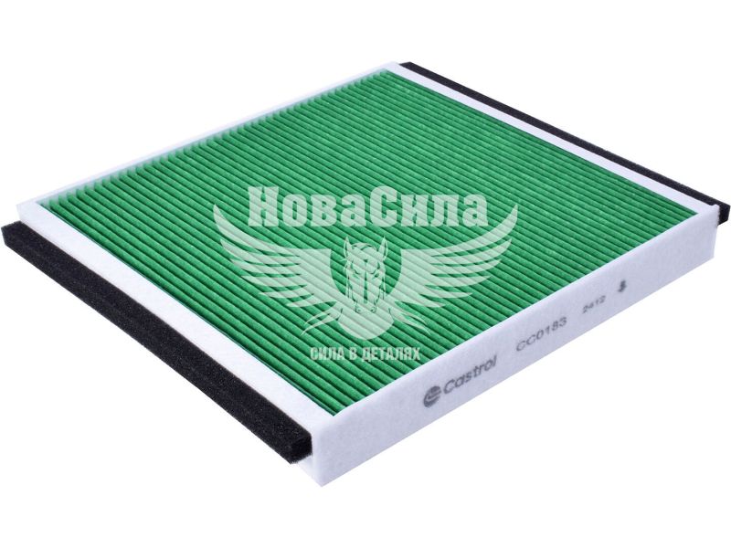 Фільтр салону (Castrol) Opel Astra G з98-09р.в. 1.2, 1.4, 1.6, 1.7CDTI, 1.7DTI, 1.7TD, 1.8, 2.0, 2.0DTI, 2.2DTI (CC0183)