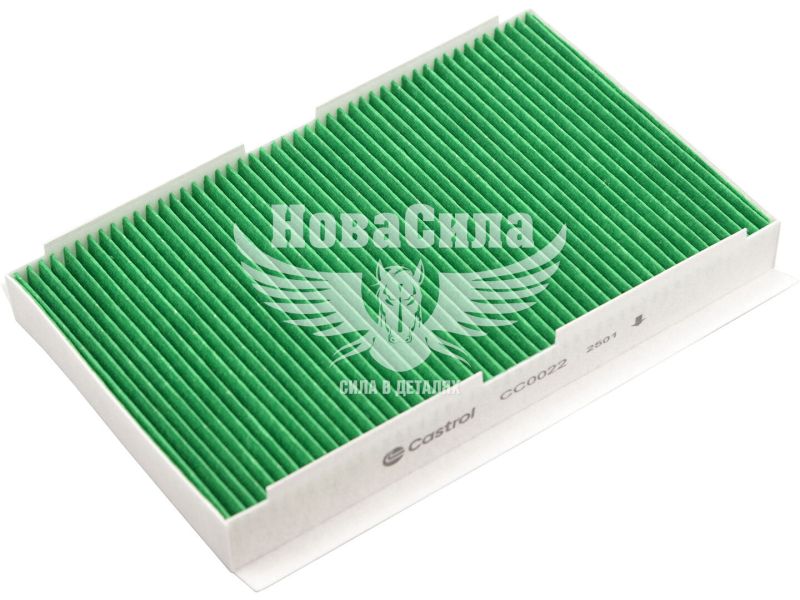 Фільтр салону (Castrol) Peugeot 307, 308 з01р.в. 1.4HDI, 1.4, 1.6, 1.6HDI, 2.0, 2.0HDI (CC0022)