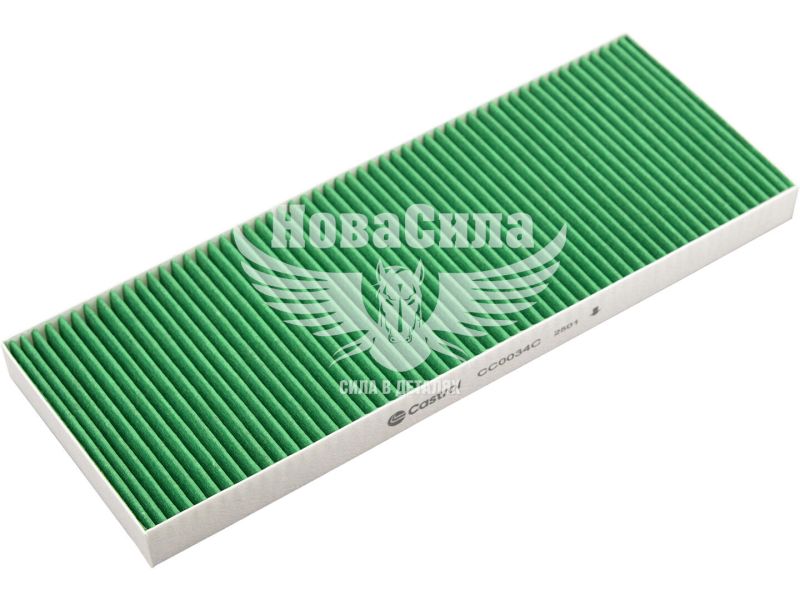 Фільтр салону (Castrol) VW Passat з96-00р.в. 1.6, 1.8, 1.8T, 1.9TDI, 2.0, 2.5TDI (вугільний) (CC0034C)