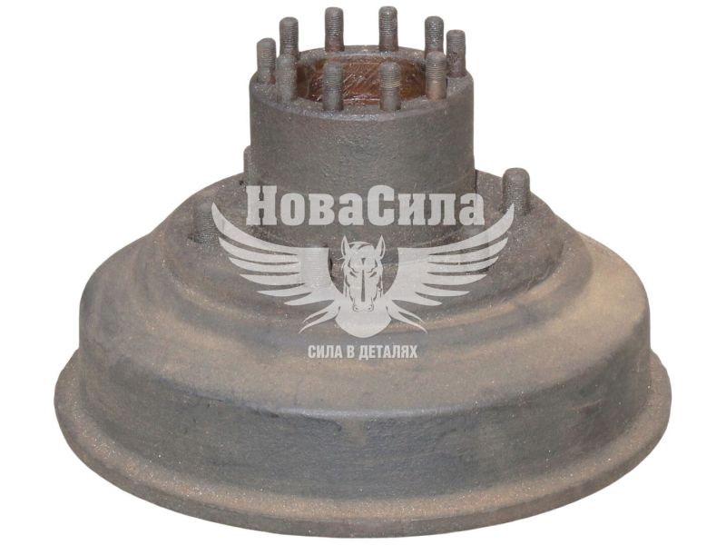 Барабан гальмівний 66-ГАЗ лів. з ступицею (Б/У)
