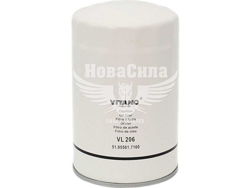 Фільтр масляний (Vitano) MAN CLA з06р.в. (VL206)