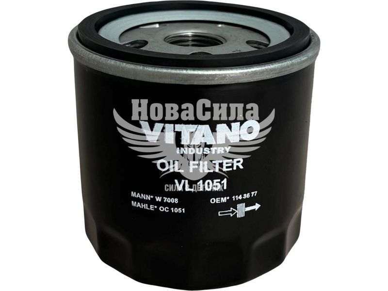 Фільтр масляний (Vitano) F. Focus II з04р.в. 1.4, 1.6 (VL1051)