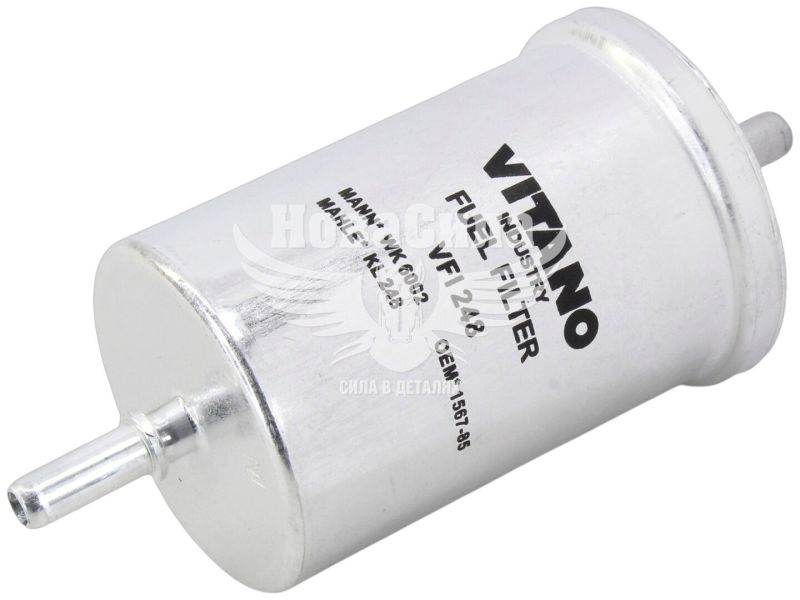 Фільтр паливний (Vitano) Dacia Logan з04р.в. 1.4, 1.6 (VFI248)
