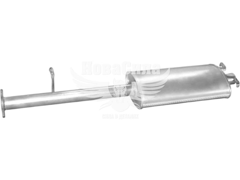 Глушник (бочка) основний F. Transit 2.5TD з94-97р.в. сер. база (POLMO) (нерж.) (08.339)