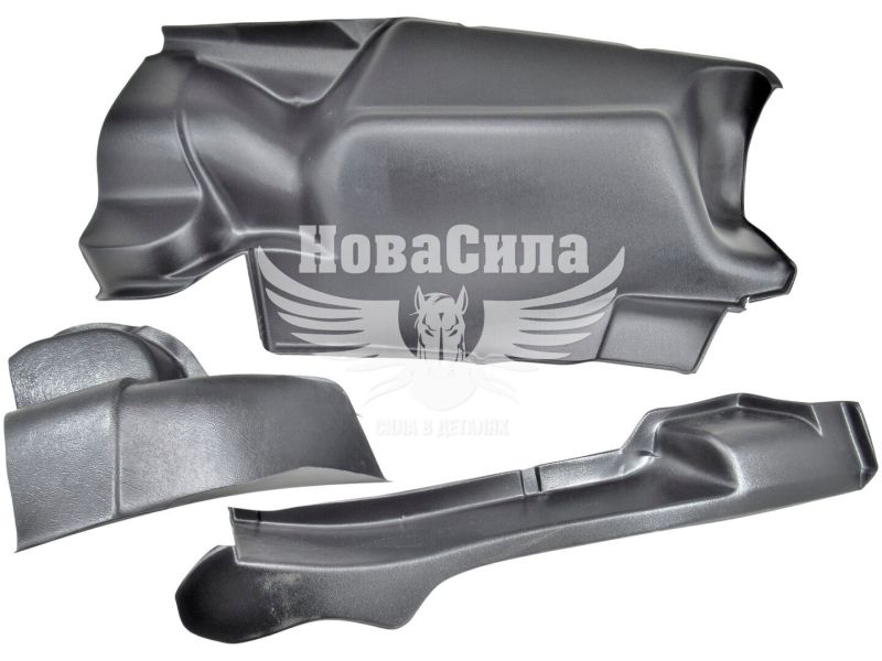 Обшивка багажника 2107 кт. 3шт. (СНД) (пластм.)