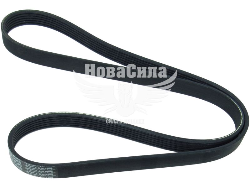 Ремінь поліклиновий 6PK1250 (Dayco) генер. Opel Astra H з07р.в. (1.7CDTI)