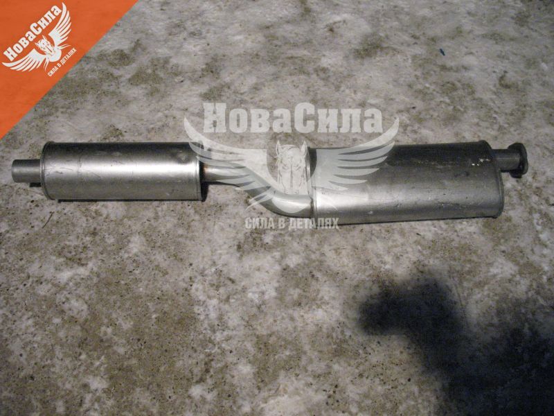 Глушник (резонатор) середній F. Transit 2.5D з88-91р.в. (POLMO) (нерж.) (08.36)