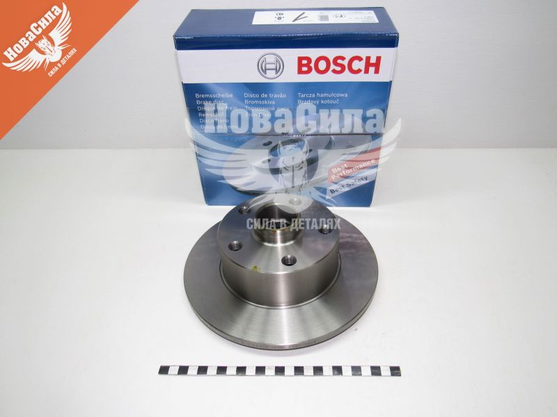 Диск гальмівний Audi A4 з94-01р.в. зад. (Bosch) (0986478759)