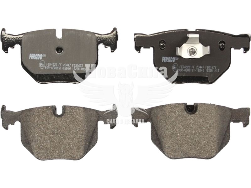 Колодки гальмівні BMW E65, E66 з01р.в. зад. (Ferodo) (FDB1673)