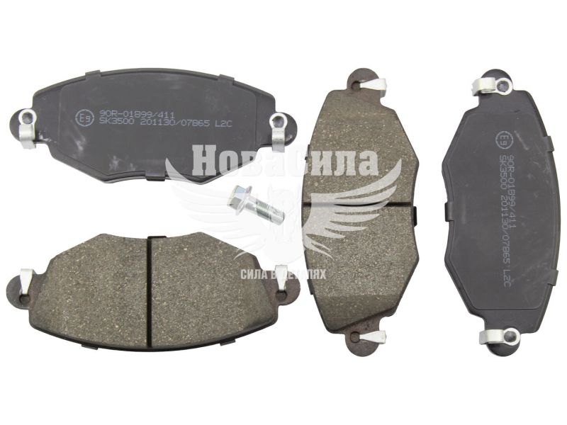 Колодки гальмівні F. Mondeo III з00-07р.в. перед. (Low-Metallic) (LPR) (05P865)