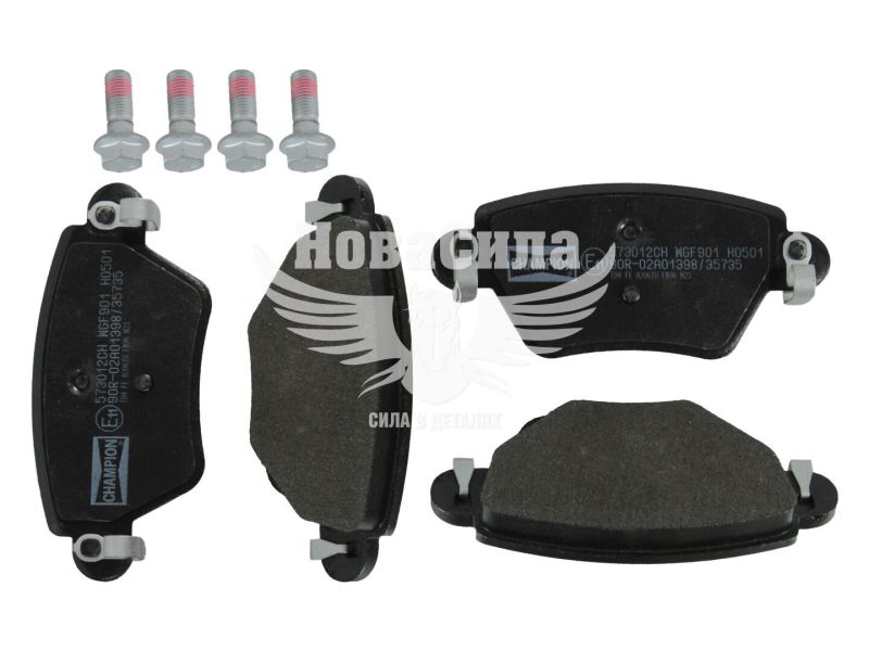 Колодки гальмівні F. Mondeo III з00-07р.в. зад. (Champion) (573012CH)