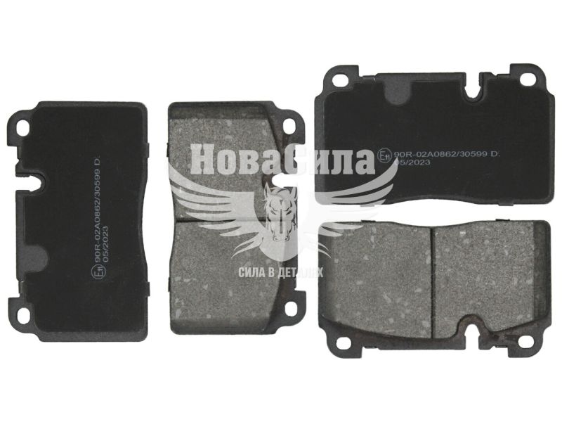 Колодки гальмівні Audi Q5 з08р.в. перед. (BREMBO) (Premiere) (72533)