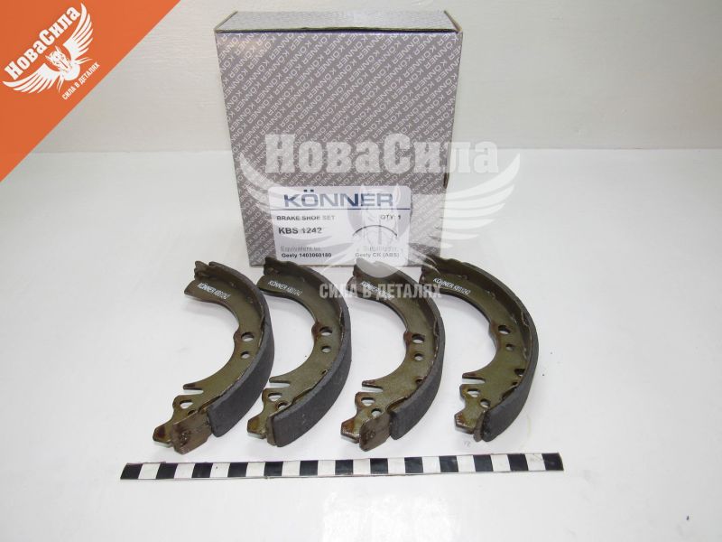 Колодки гальмівні Geely СК зад. з ABS (Konner) (KBS-1242)